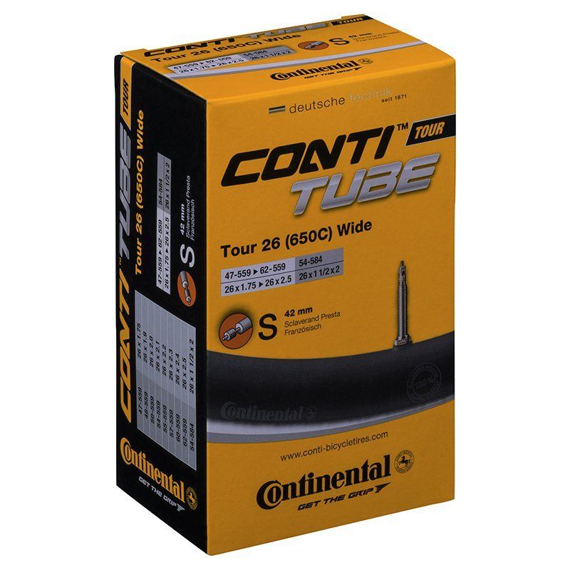 Continental Cykelslang Tour Tube Wide 47/62-559 Race Wide 47/62-559 Racerventil 42 mm