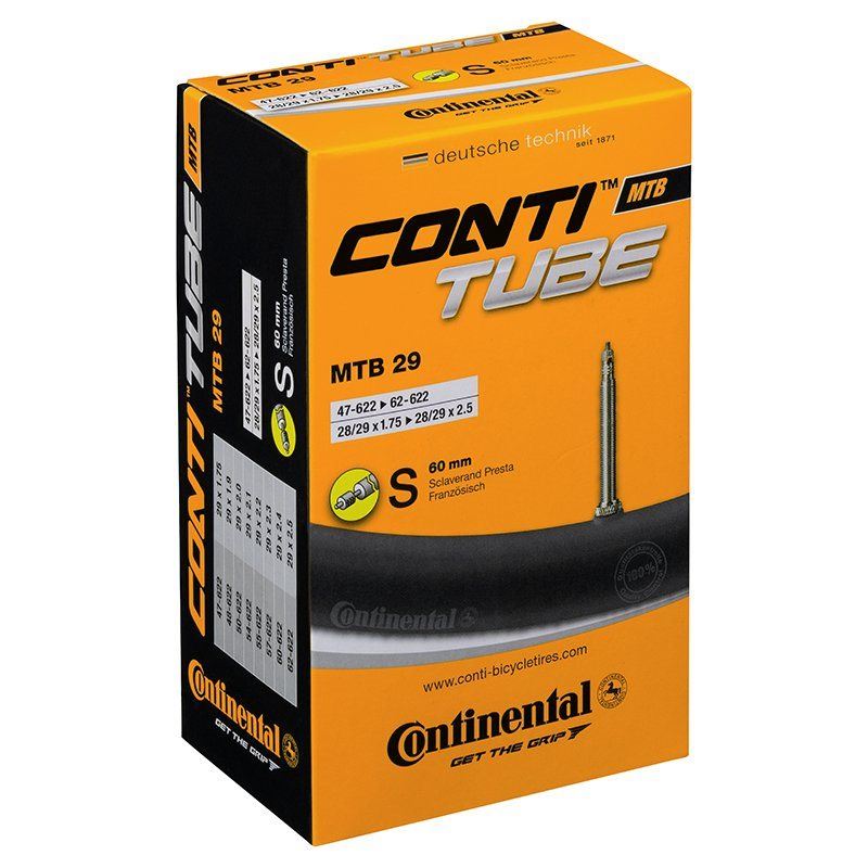 Continental Cykelslang MTB Tube47/62-622 Racerventil7/62-622 Racerventil 60 mm