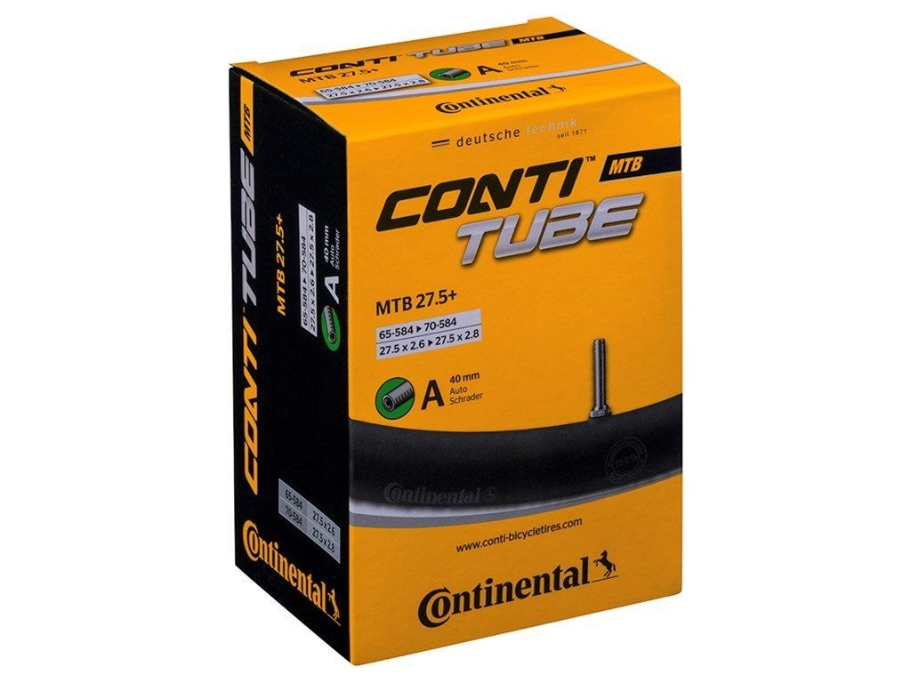 Continental Cykelslang MTB Tube 65-70 x 584 (2,6-2,8 x 27,5") Schrader 40 mm