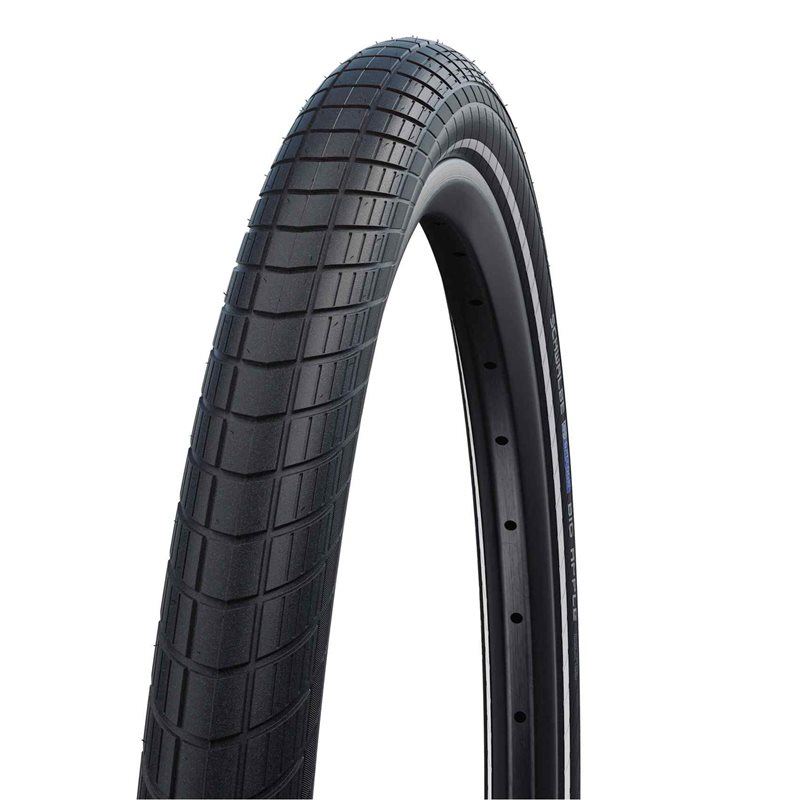 Schwalbe Cykeldäck Big AppleEndurance RaceGuard50ndurance RaceGuard50-406 (20×2.00″) Svart/Reflex