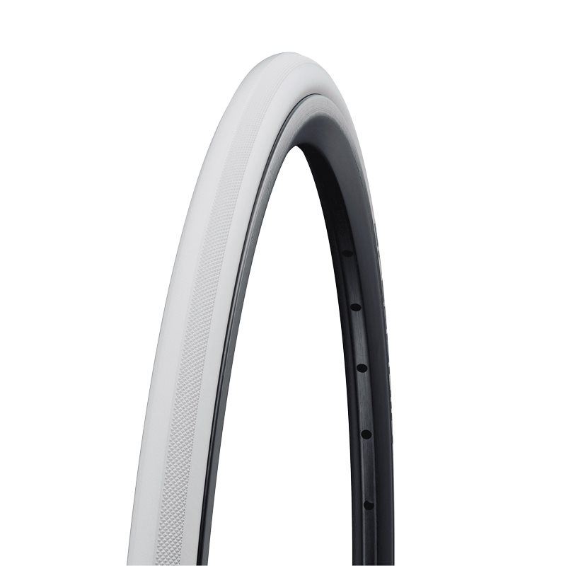 Schwalbe Rullstolsdäck Speedair Performance Silicir Performance Silica 23-622 White/Svart Skinwall