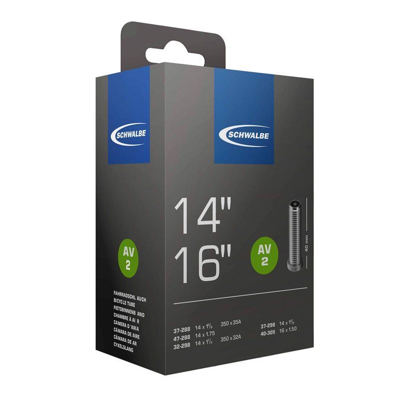 Schwalbe Cykelslang AV2 STANDARD 32/47-288/305 BiARD 32/47-288/305 Bilventil 40 mm