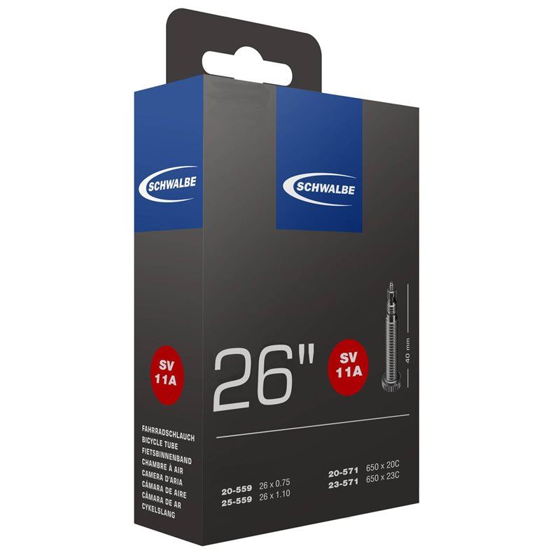 Schwalbe Cykelslang SV11A STANDARD 20/25-559/571RNDARD 20/25-559/571Racerventil 40 mm