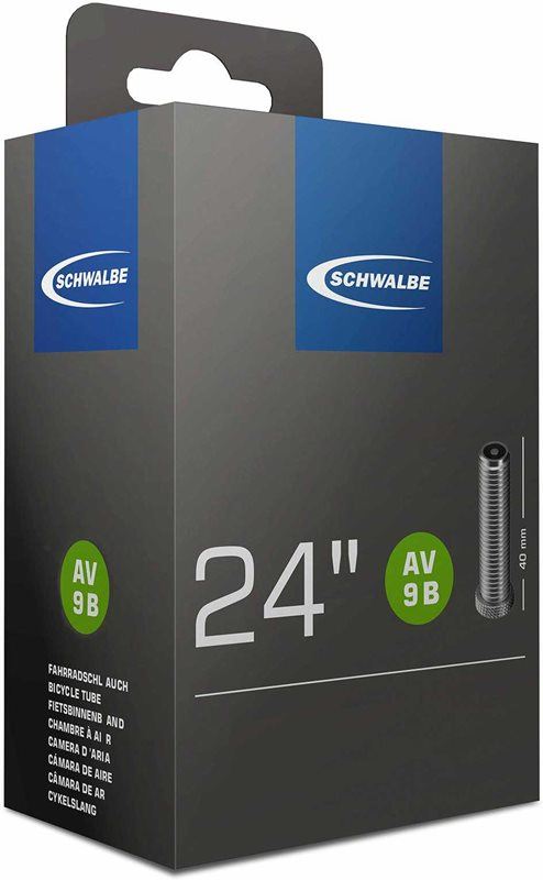 Schwalbe Cykelslang AV9B Extralight 20/28-540/541alight 20/28-540/541 bilventil 40 mm