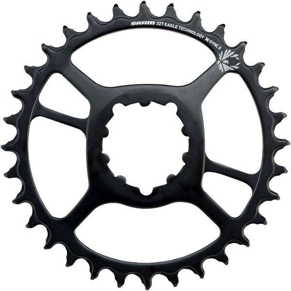 Absoluteblack SRAM Drev X-Sync 2 DM 6 mm Offset 1×12-SM 6 mm Offset 1×12-Speed Eagle Stål 30T