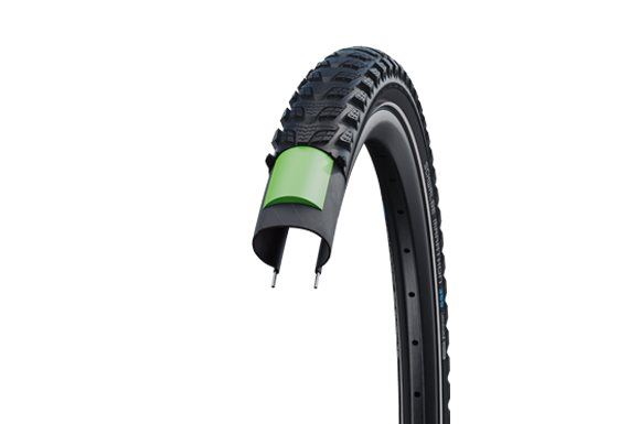 Schwalbe Vinterdäck Marathon365 GreenGuard ADDIX65 GreenGuard ADDIX4-Season Dubbfritt 55-406 (20