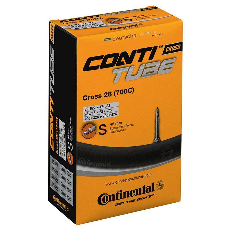 Continental Cykelslang Cross Tube 32/47-622 Racervene 32/47-622 Racerventil 42 mm