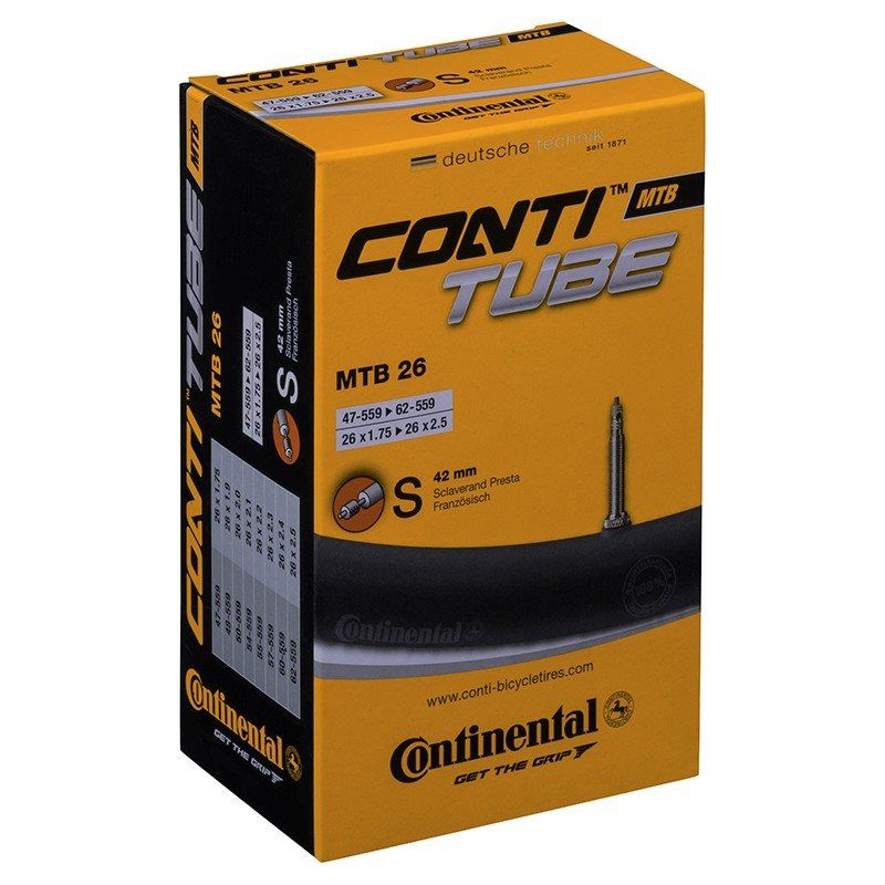 Continental Cykelslang MTB Tube47/62-559 Racerventil7/62-559 Racerventil 42 mm