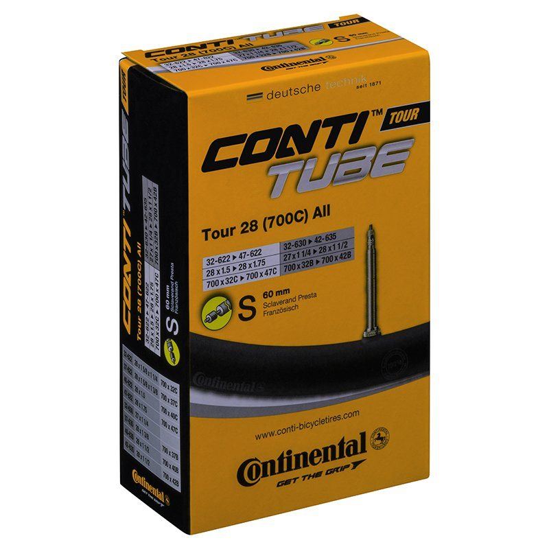 Continental Cykelslang Tour Tube All 32/47-622/635 R All 32/47-622/635 Racerventil 60 mm