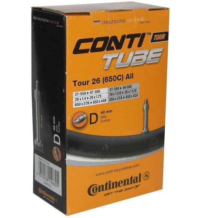 Continental Cykelslang Tour Tube All 37/47-559/590 Cykelventil 40 mm