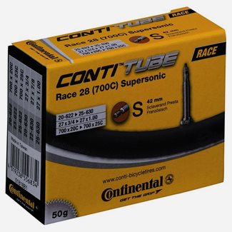 Continental Cykelslang Race Tube Supersonic 20/25-622/630 Racerventil 42 mm