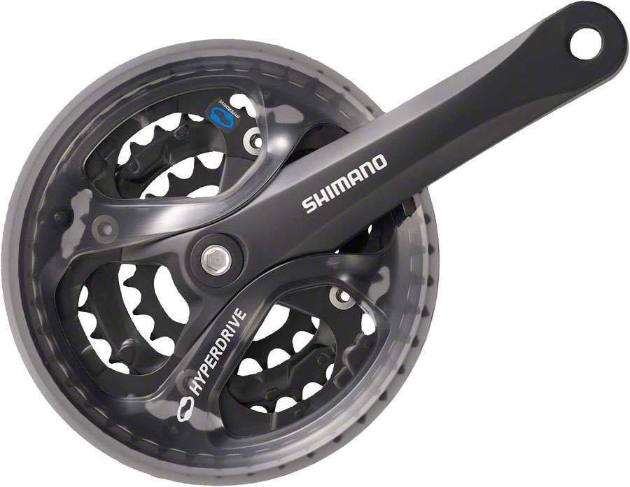 Shimano Vevparti Acera FC-M361 3 x 7-8 växlar 4261 3 x 7-8 växlar 42/32/22T 170 mm svart