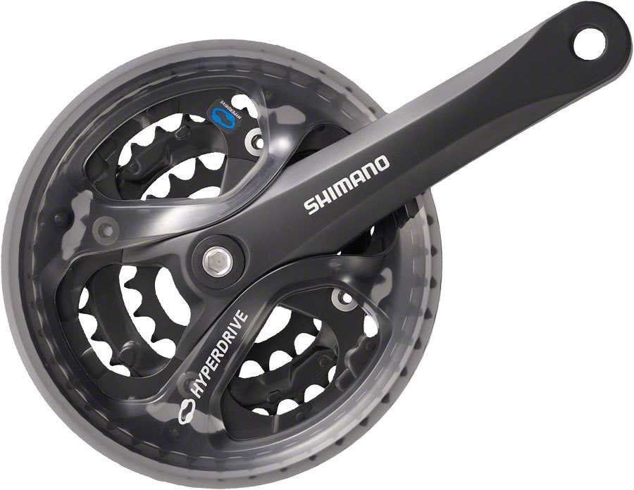 Shimano Vevparti Acera FC-M361 3 x 7-8 växlar 4861 3 x 7-8 växlar 48/38/28T 175 mm svart