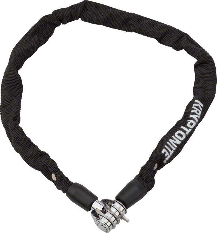 Läs mer om Kryptonite Kättinglås Keeper 465 4mm x 65 cm svartK5 4mm x 65 cm svartKombination