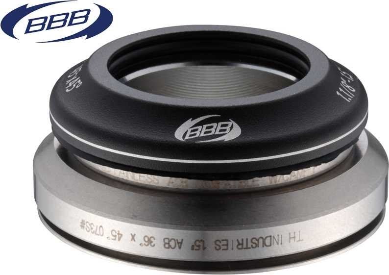 BBB Styrlager Tapered IS42/28.6  IS52/40 (1142/28.6  IS52/40 (11/8-1.5″) 8 mm svart