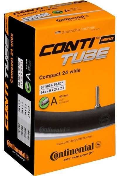 Continental Cykelslang Compact Tube Wide 50/60-507 Bube Wide 50/60-507 Bilventil 40 mm