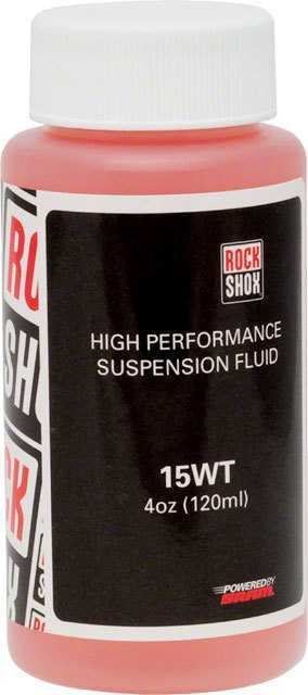 Rockshox Dämparolja 15 Wt 120 ml