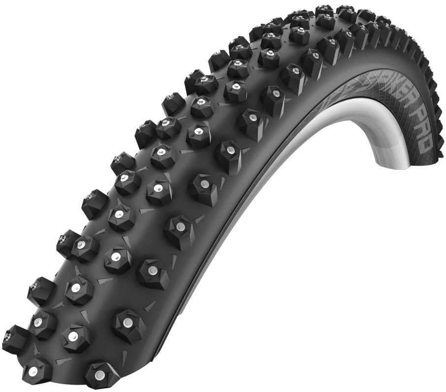 Schwalbe Dubbdäck Ice SpikerPro Liteskin 65-584(2ro Liteskin 65-584(27.5 x 2.60″) vikbart svart