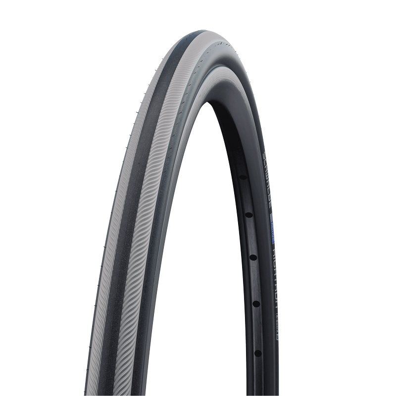 Schwalbe Rullstolsdäck Rightrun K-Guard Black’n Roll 25-590 Svart/Grön