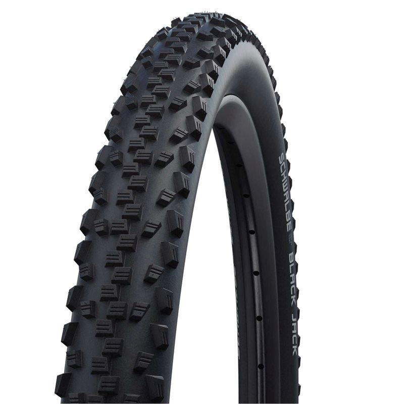 Produktfoto för Schwalbe Cykeldäck Black Jack SBC K-Guard 47-507(24x1.90") Svart