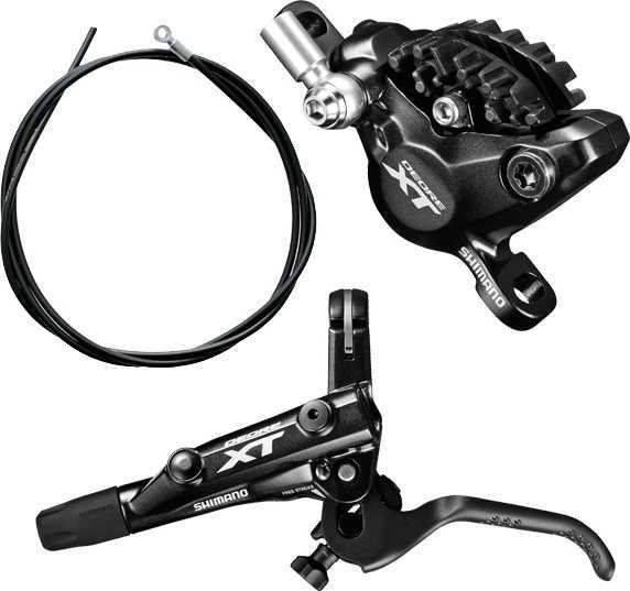 Shimano Skivbroms XT BR-M8000 I-spec II resinbel0 I-spec II resinbelägg fram