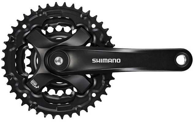 Shimano Vevparti FC-TY501 3x 6/7/8 växlar 42/34/24T 175 mm svart