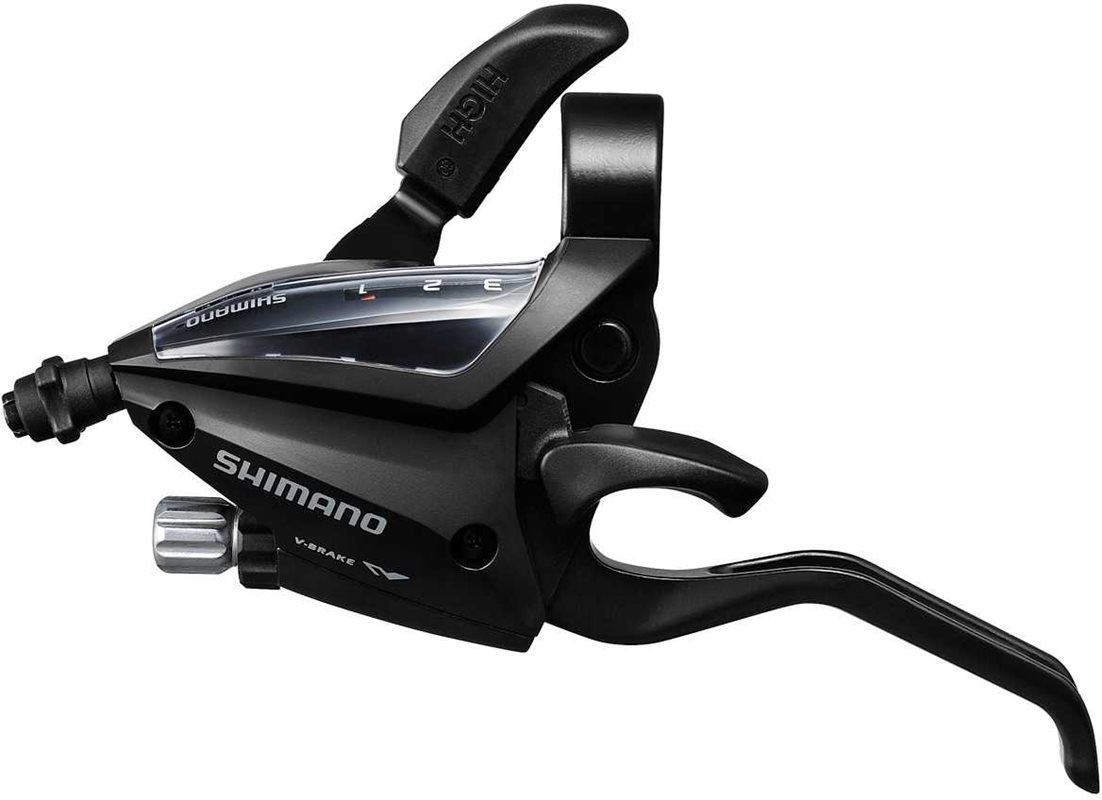 Shimano Växel-/bromsreglageAcera ST-EF500 vänstcera ST-EF500 vänster 3 växlar svart