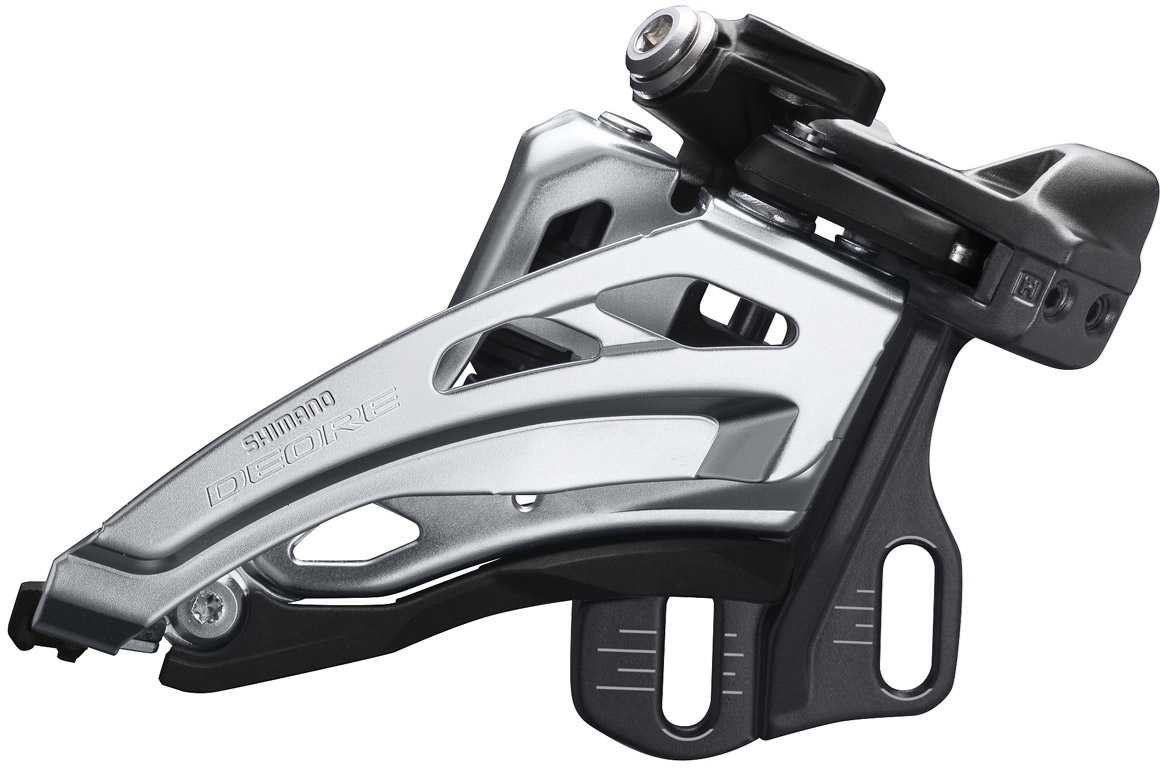 Shimano Framväxel Deore FD-M6020-E 2 växlar e-6020-E 2 växlar e-type front pull