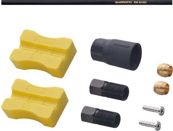 Shimano Bromsslang SM-Bh90 Rak/Banjo 1000 mm svaak/Banjo 1000 mm svart