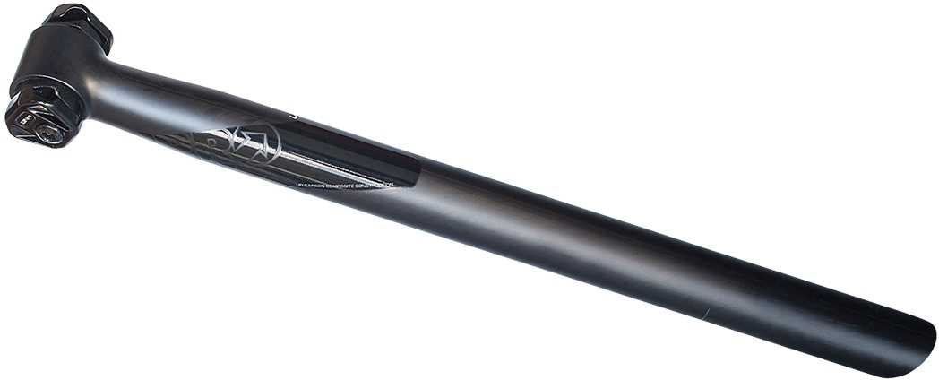 PRO Sadelstolpe Vibe DI2 0 mm offset 31.6 x400 mm svart