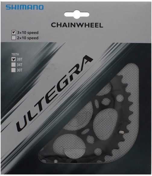 Shimano Drev Ultegra FC-6703-G 130 bcd 3 x 10 vä-G 130 bcd 3 x 10 växlar 39T