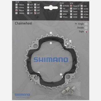 Shimano Drev FC-M780/FC-770-10 104 bcd 3 x 10 växlar 32T svart