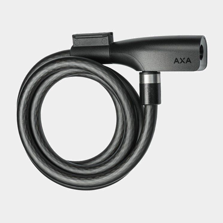 AXA Spirallås Resolute 150 cm 10 mm inkl. fäste
