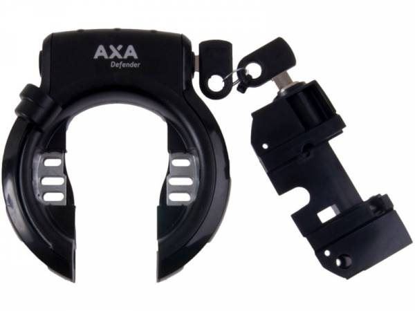 AXA Ramlås Defender Bosch Gen. 2 rack Ring SSF Svart
