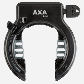 AXA Ramlås Solid Non retractable key Svart/Silver