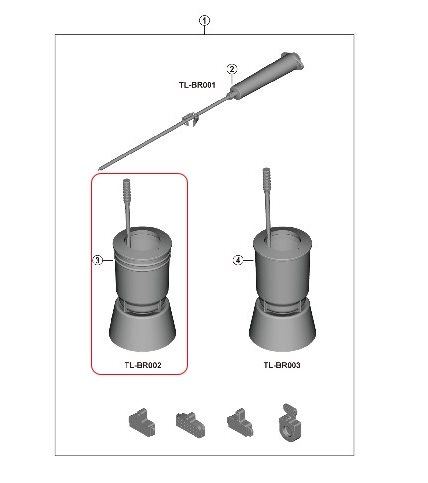 Shimano Luftningskopp TL-BR00202