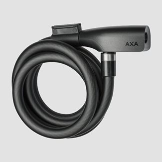 AXA Spirallås Resolute 180 cm 12 mm inkl. fäste