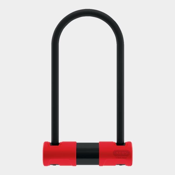 ABUS Bygellås Alarm 440A160 mm inkl. fäste (U60 mm inkl. fäste (USH) röd