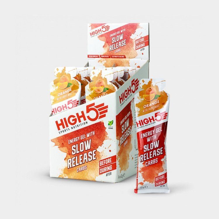 High5 Energigel Slow Release Gel Orange 62 gram