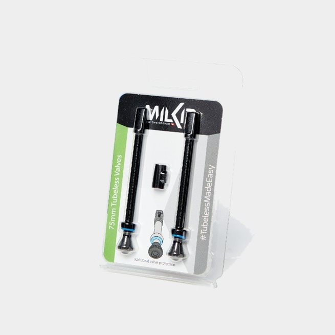 Milkit Tubelessventil Valve Pack 75mm 2-pack75mm 2-pack