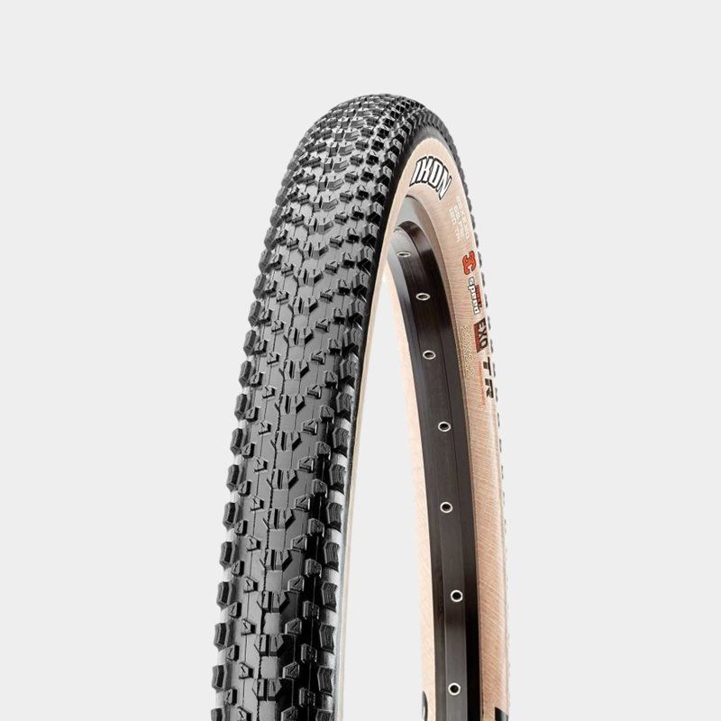 Maxxis Cykeldäck Ikon EXO Dark Tan Wall 57-622(ark Tan Wall 57-622(29 x 2.20) vikbart svart/brun