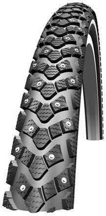 Schwalbe Dubbdäck Marathon Winter Plus SmartGuardnter Plus SmartGuard 50-559 (26×2.00″) Svart/Refle