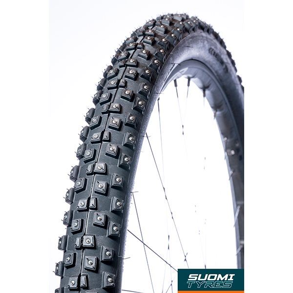 Suomi Tyres Dubbdäck WXC Piikkisika W384 TLR 70-584(ika W384 TLR 70-584(27.5 x 2.8″) vikbart