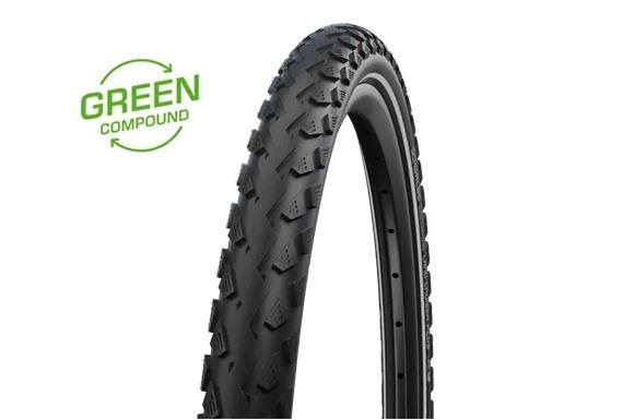 Schwalbe Däck Land Cruiser Plus Green PunctureGuaus Green PunctureGuard (47-559) black