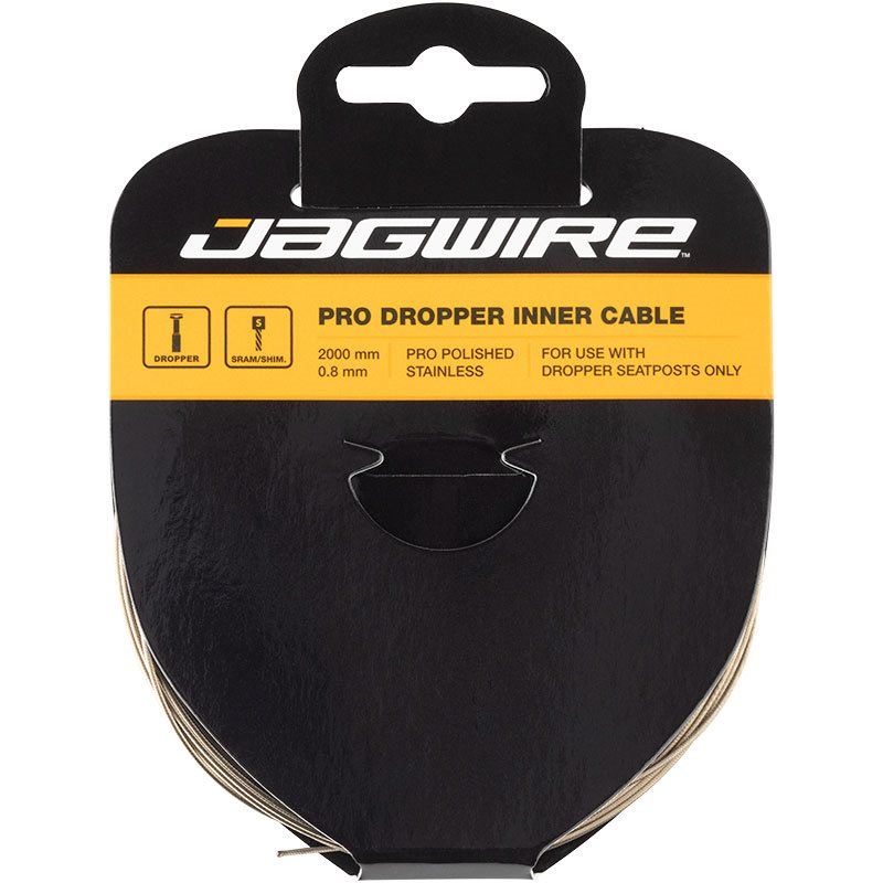 Jagwire Vajer Pro Polished 0.8×2000 mm Dropper P.8×2000 mm Dropper Post