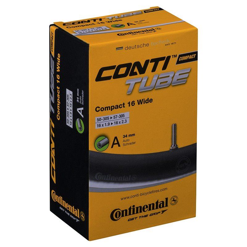Continental Cykelslang Compact Tube Wide 50/57-305 Bilventil 34 mm