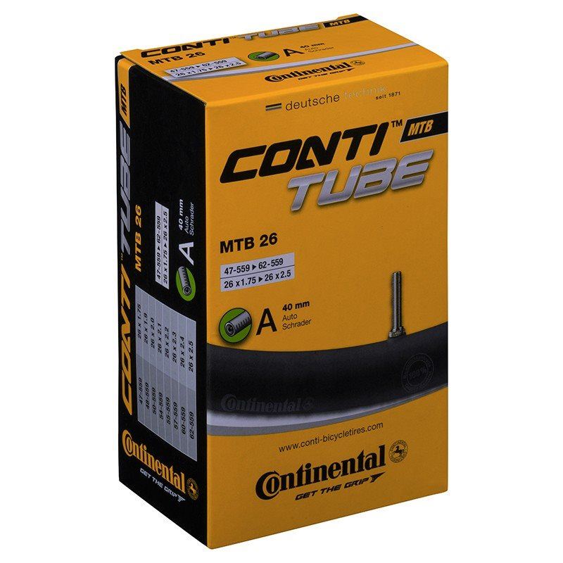 Continental Cykelslang MTB Tube47/62-559 Bilventil407/62-559 Bilventil40 mm