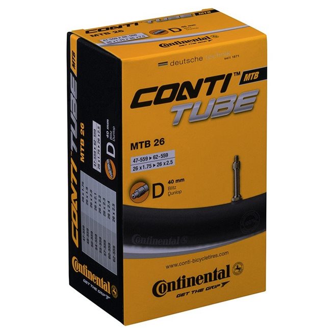 Continental Cykelslang MTB Tube47/62-559 Cykelventil 40 mm