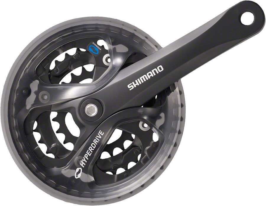 Shimano Vevparti Acera FC-M361 3 x 7-8 växlar 4861 3 x 7-8 växlar 48/38/28T 170 mm svart