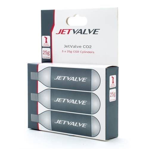 Weldtite Kolsyrepatron Jetvalve 10 st 3 pack 25 gram
